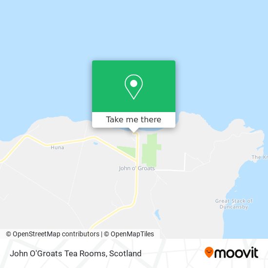 John O'Groats Tea Rooms map