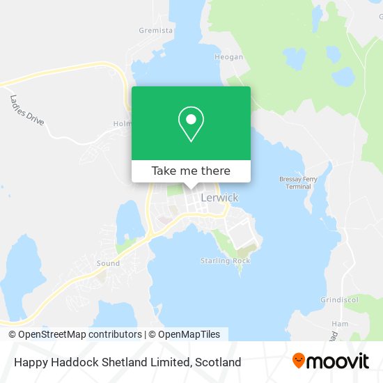 Happy Haddock Shetland Limited map