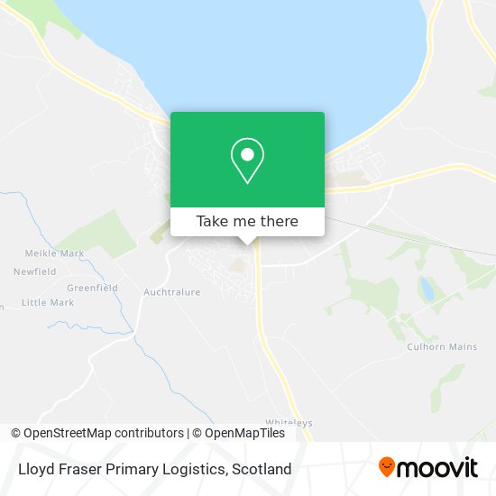 Lloyd Fraser Primary Logistics map