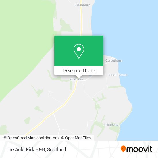 The Auld Kirk B&B map