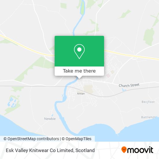 Esk Valley Knitwear Co Limited map