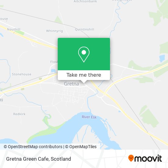 Gretna Green Cafe map