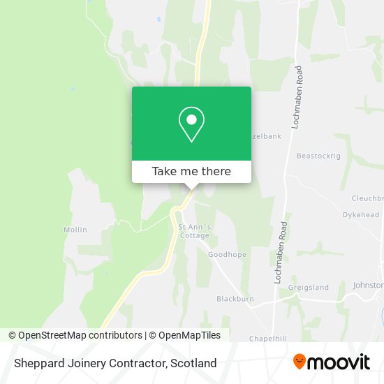 Sheppard Joinery Contractor map