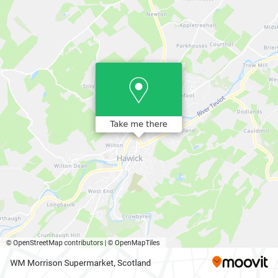 WM Morrison Supermarket map