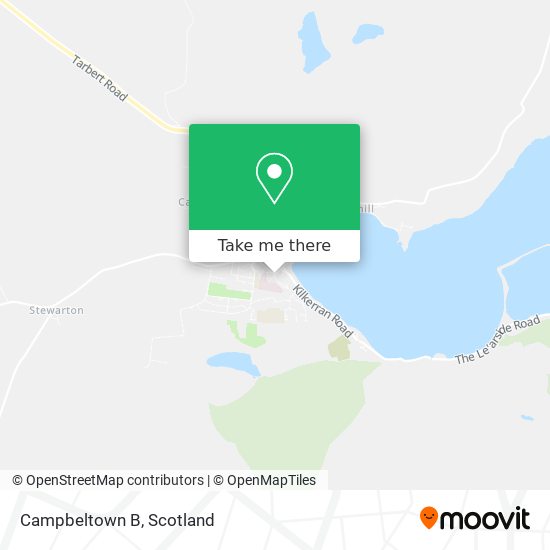 Campbeltown B map