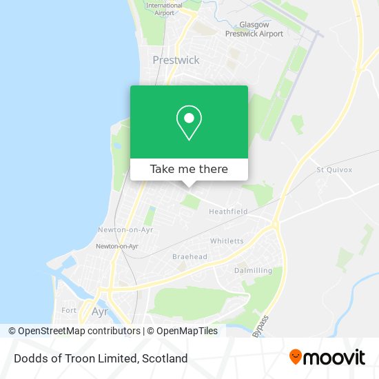 Dodds of Troon Limited map