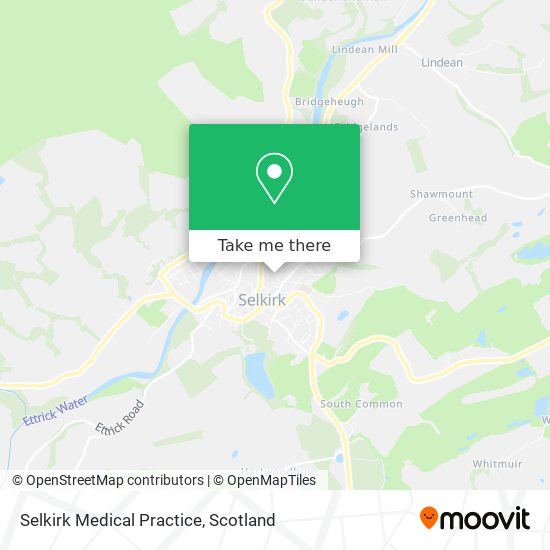 Selkirk Medical Practice map