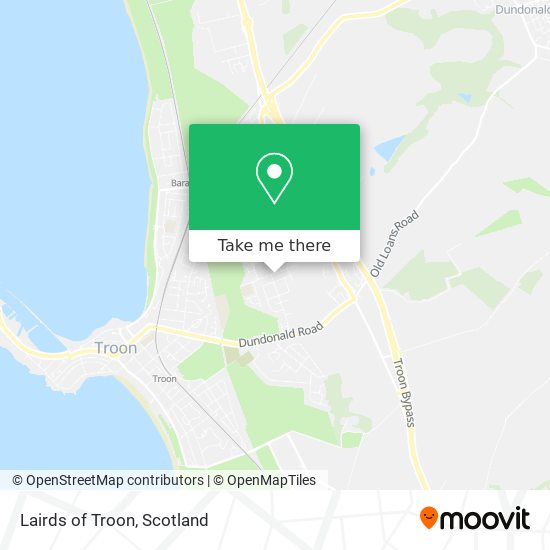 Lairds of Troon map