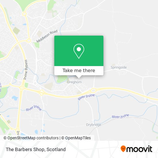 The Barbers Shop map