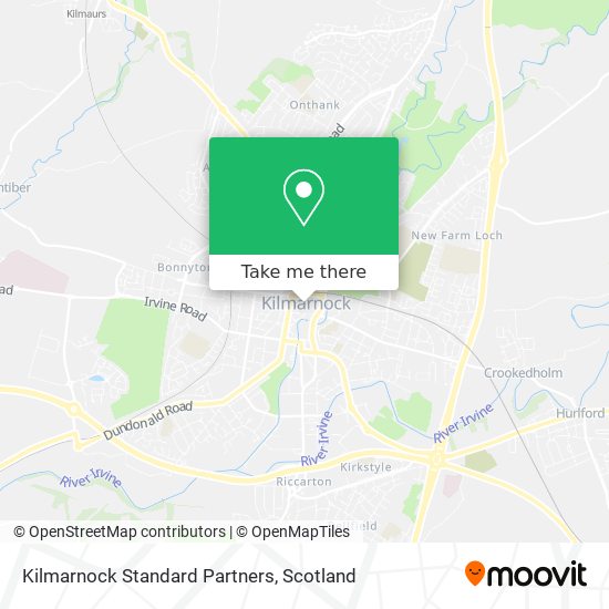Kilmarnock Standard Partners map