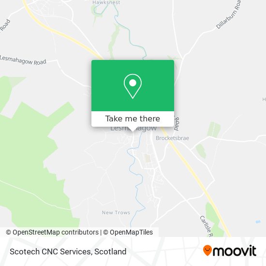 Scotech CNC Services map