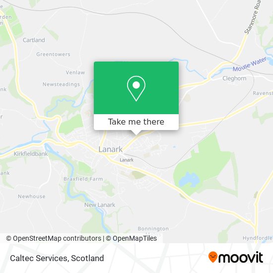 Caltec Services map