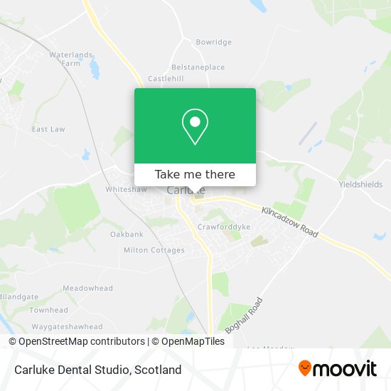 Carluke Dental Studio map