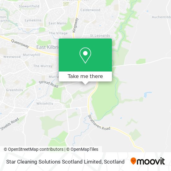 Star Cleaning Solutions Scotland Limited map