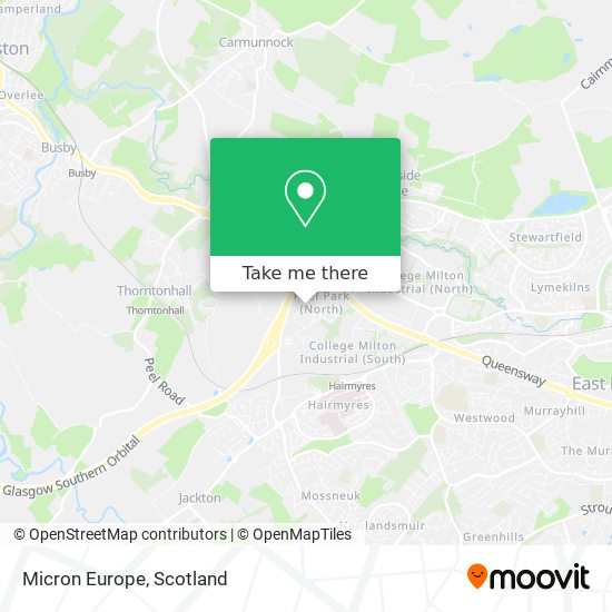 Micron Europe map