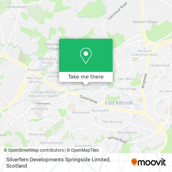 Silverfern Developments Springside Limited map