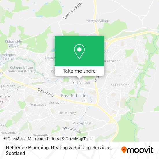 Netherlee Plumbing, Heating & Building Services map