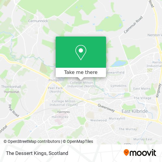 The Dessert Kings map