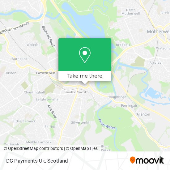 DC Payments Uk map