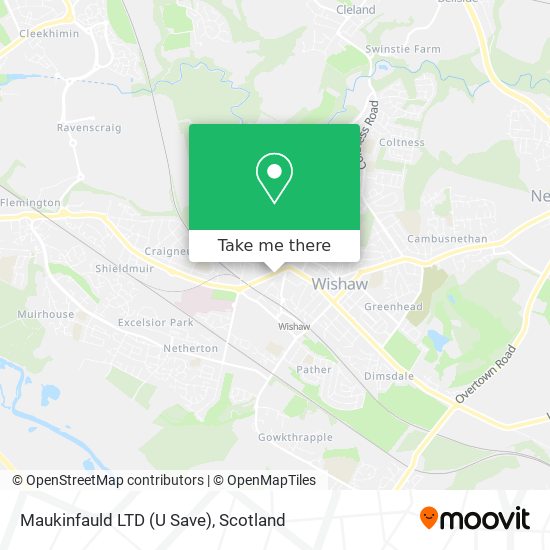 Maukinfauld LTD (U Save) map