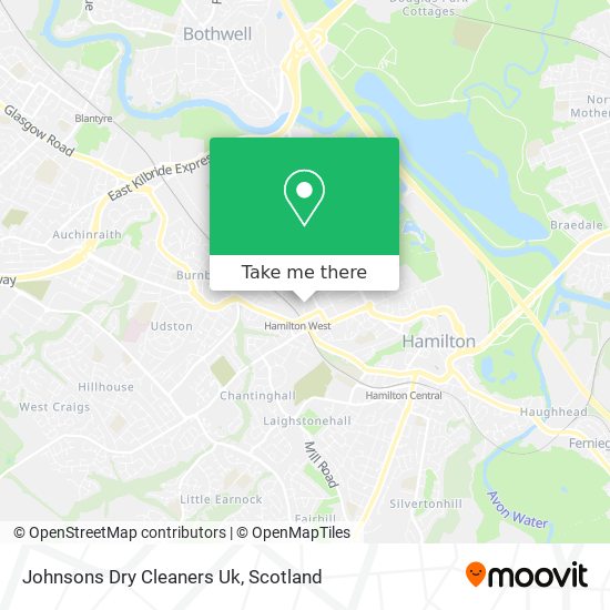 Johnsons Dry Cleaners Uk map