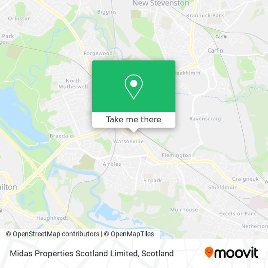 Midas Properties Scotland Limited map