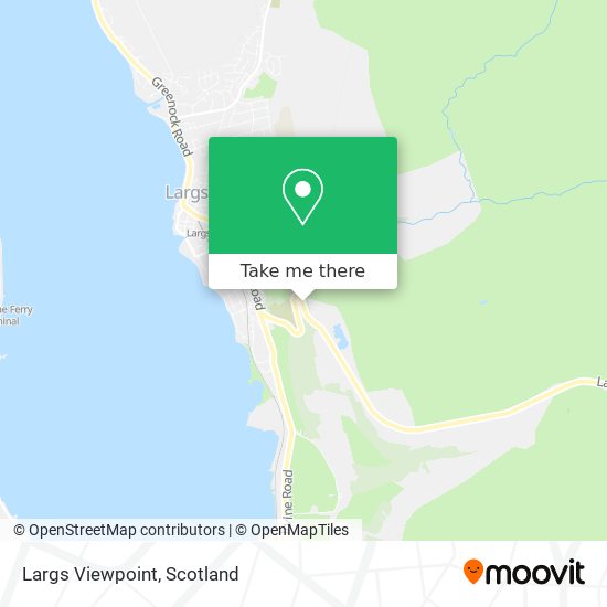 Largs Viewpoint map