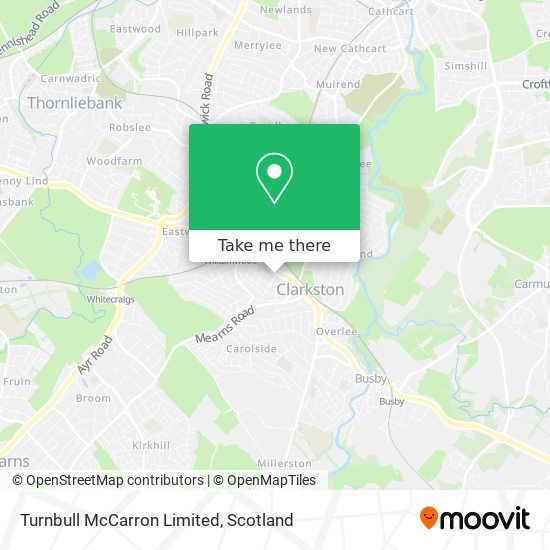 Turnbull McCarron Limited map