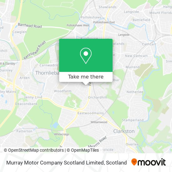 Murray Motor Company Scotland Limited map