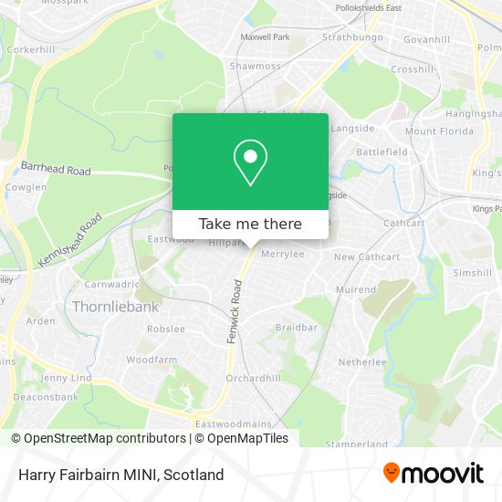 Harry Fairbairn MINI map