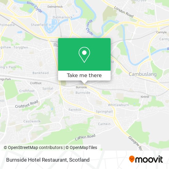 Burnside Hotel Restaurant map