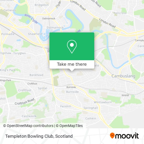 Templeton Bowling Club map