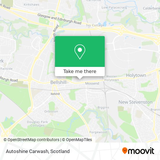 Autoshine Carwash map