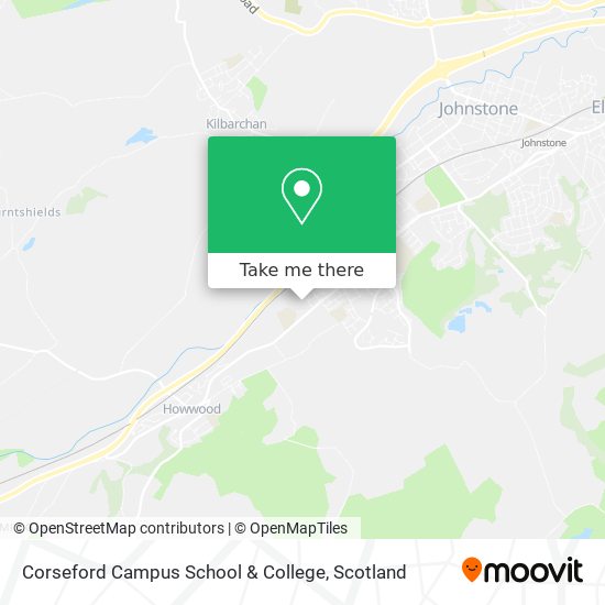 Corseford Campus School & College map