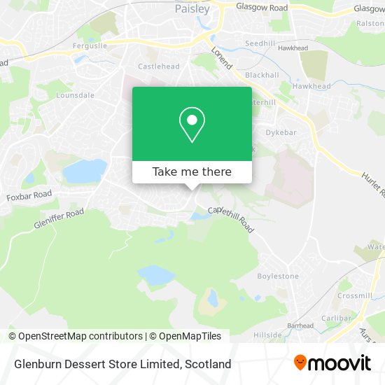 Glenburn Dessert Store Limited map