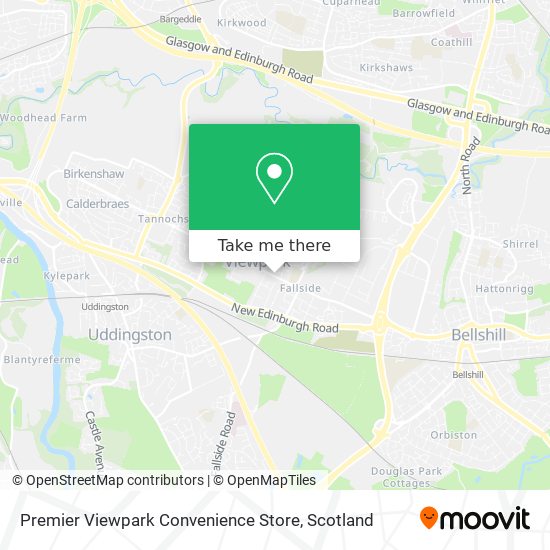 Premier Viewpark Convenience Store map