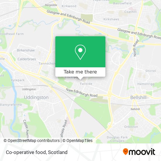 Co-operative food map