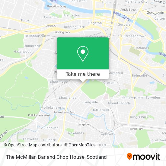 The McMillan Bar and Chop House map