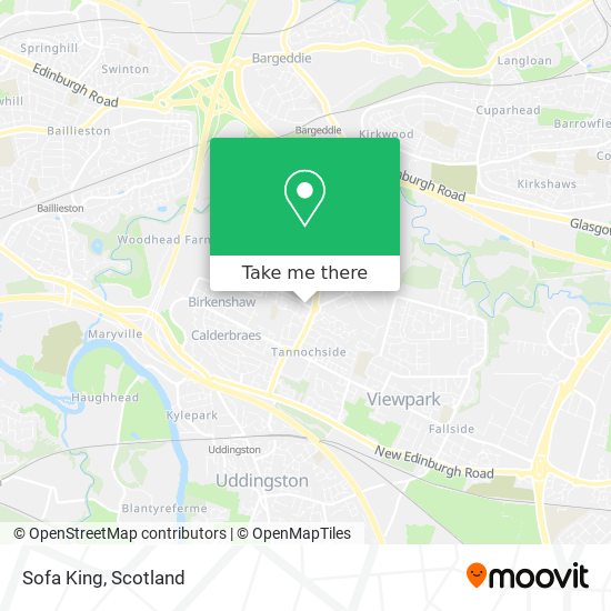 Sofa King map