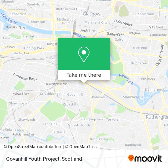 Govanhill Youth Project map