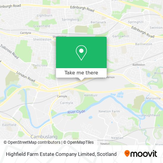 Highfield Farm Estate Company Limited map