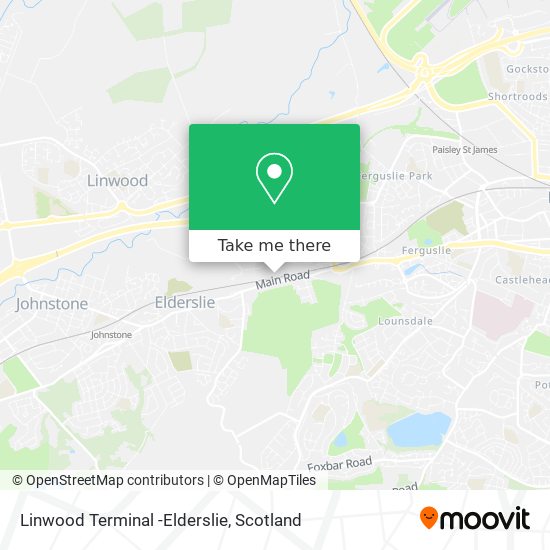 Linwood Terminal -Elderslie map