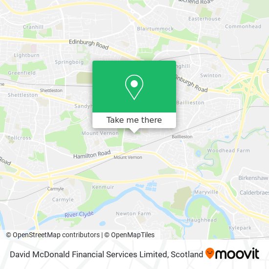 David McDonald Financial Services Limited map