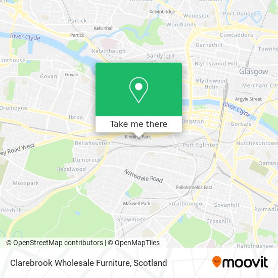 Clarebrook Wholesale Furniture map
