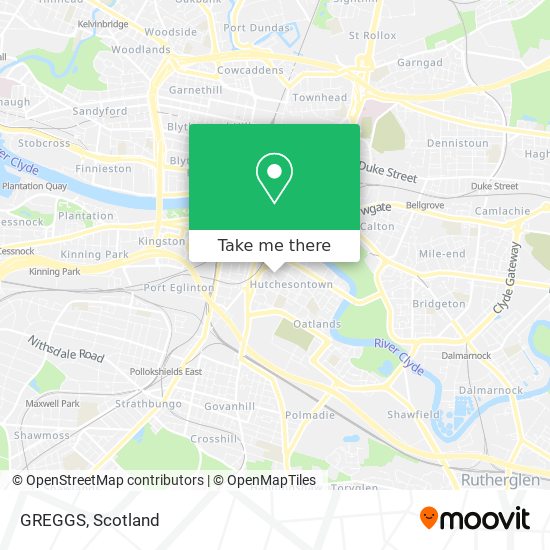 GREGGS map