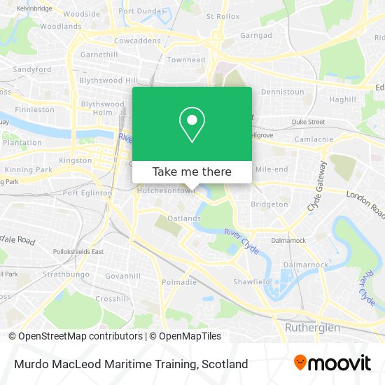 Murdo MacLeod Maritime Training map