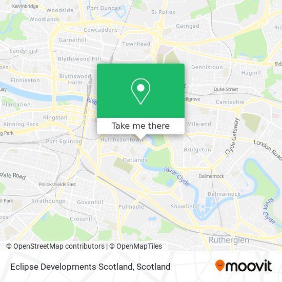 Eclipse Developments Scotland map