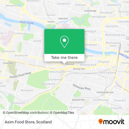 Asim Food Store map