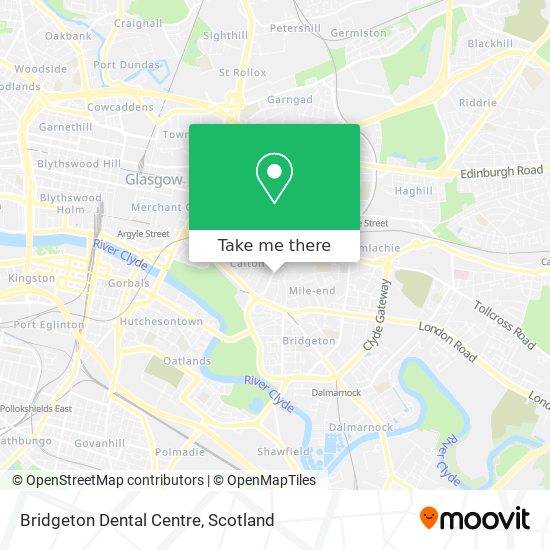 Bridgeton Dental Centre map