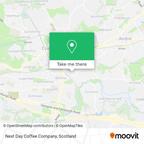 Next Day Coffee Company map
